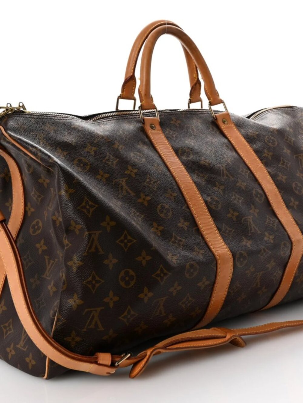 Monogram Keepall Bandouliere 55 Authentic louis vuitton